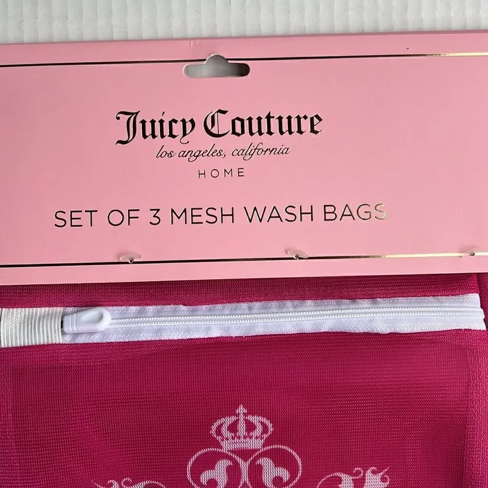 Juicy Couture Velour Cosmetic Bag and Wash Bags